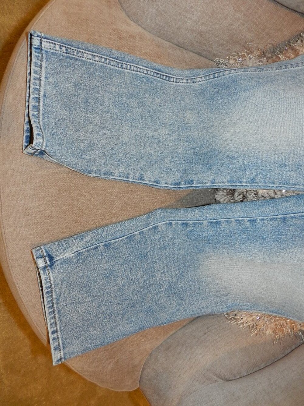 White House Black Market High Rise Straight Sculpt Jeans Size 10 - Picture 4 of 6